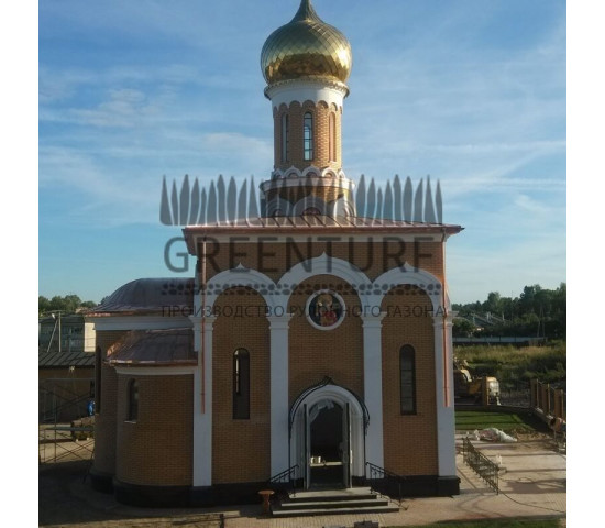 Озеленение храма св. Владимира - фото - 3